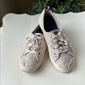 Sperry Women's Crest Vibe Confetti Lace-Up Sneakers